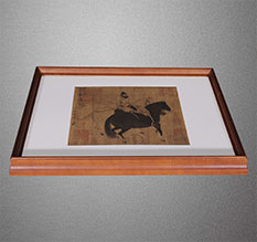 揭西书画装裱配框服务案例